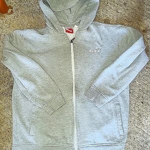 Boys 18-20 PUMA ZIP UP